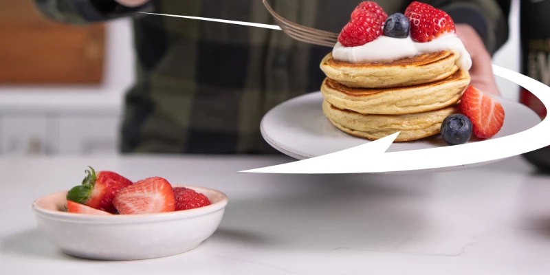 Pancakes proteici salutari