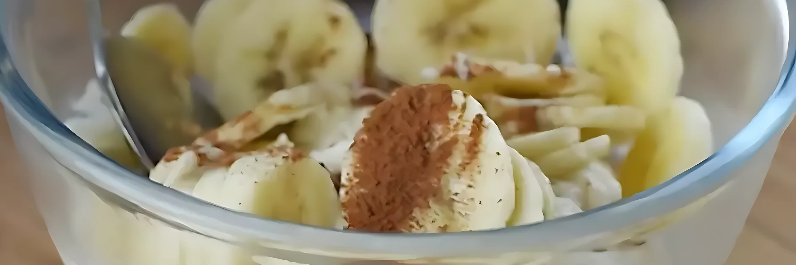 Yogurt, banana e Gold Standard 100% Casein